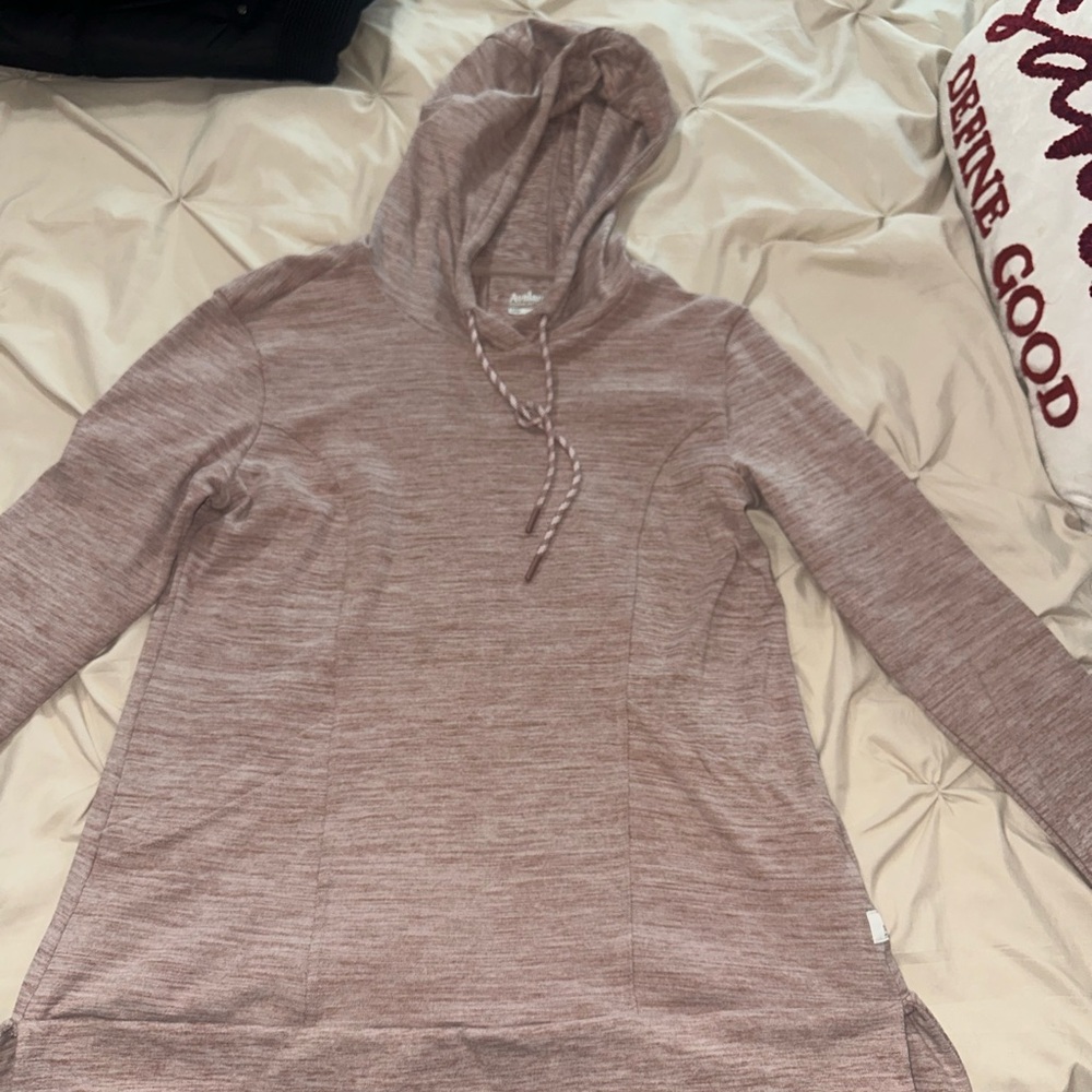 Women's Pink Hoodie Top